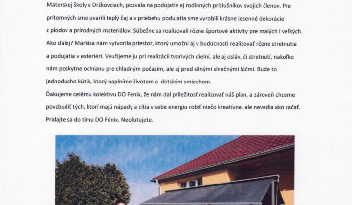 Aktuality / DO Fénix Držkovce